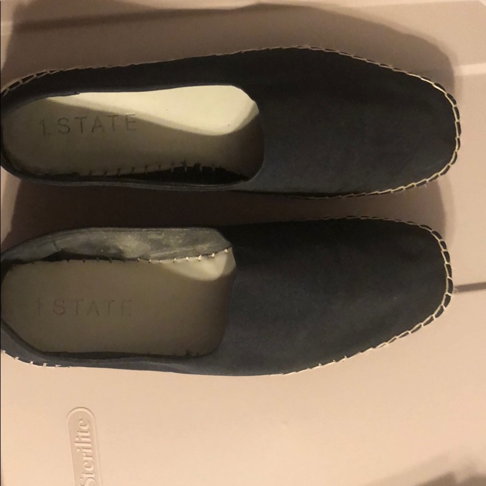 Canvas black shoes